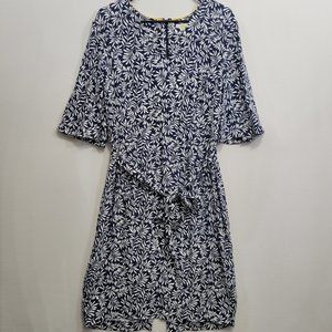Boden Soft Lightweight Casual Dress with Belt size 12